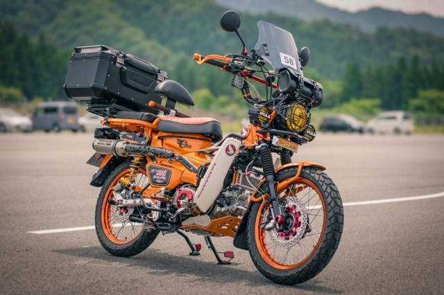 Quái vật cam honda ct125 hunter cub của champion hiro 4 năm vô địch liên tiếp và vẫn chưa chịu dừng - 2