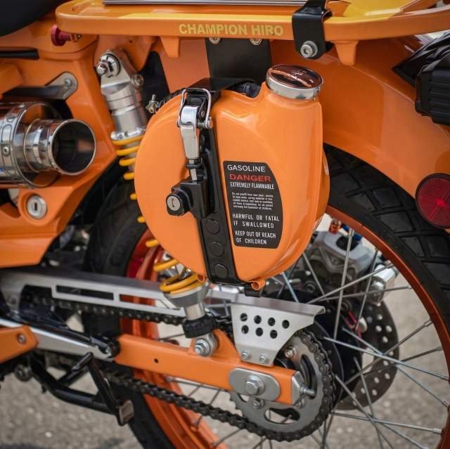 Quái vật cam honda ct125 hunter cub của champion hiro 4 năm vô địch liên tiếp và vẫn chưa chịu dừng - 3