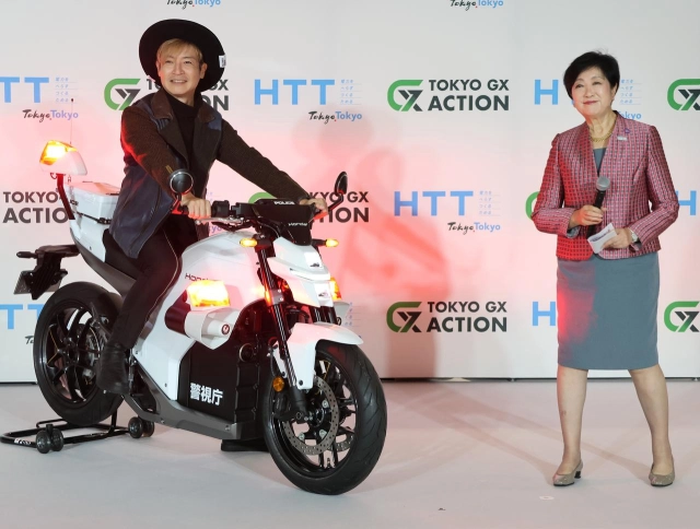 Siêu mô tô điện honda wn7 ra mắt phiên bản xe cảnh sát tại nhật bản - 2