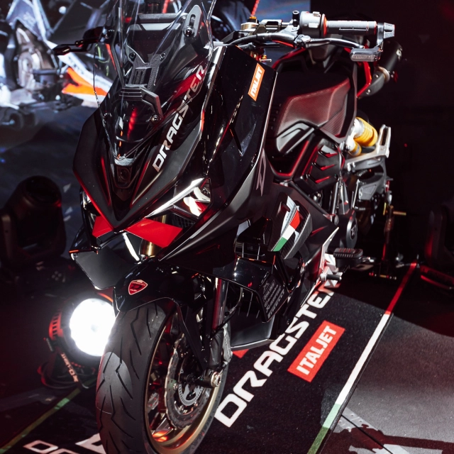 Siêu phẩm xe ga dành cho giới sưu tầm - italjet dragster 700 twin đang trên đường về việt nam - 3