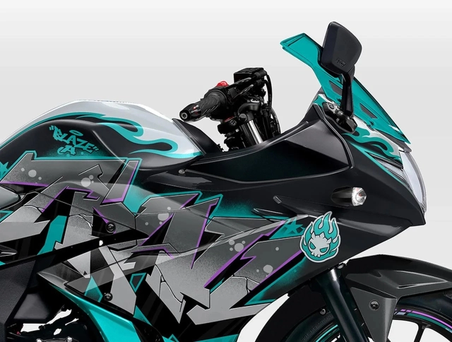 Suzuki bắt tay hololive - gsx250r chihaya remix ra mắt chỉ có 1 chiếc trên đời - 1
