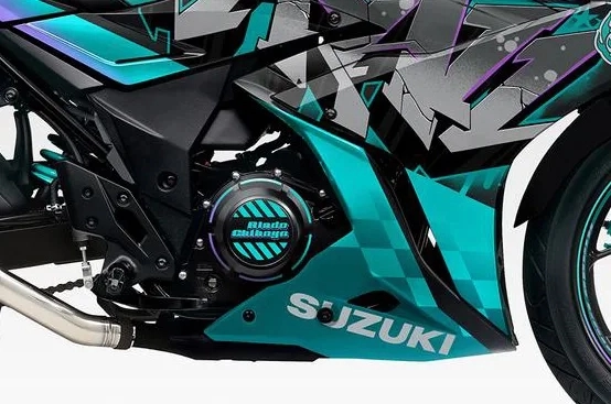 Suzuki bắt tay hololive - gsx250r chihaya remix ra mắt chỉ có 1 chiếc trên đời - 3