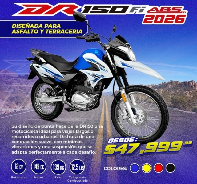 Suzuki dr150 fi abs 2026 ra mắt chiếc cào cào giá 60 triệu đồng làm dân phượt nước bạn phát sốt - 2