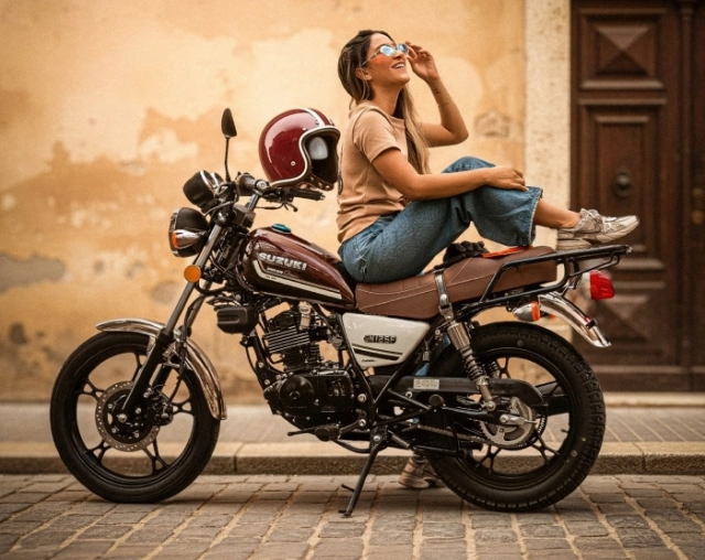 Suzuki gn125 abs classic edition 2026 ra mắt xe côn tay cổ điển giá quy đổi chỉ hơn 40 triệu đồng - 2