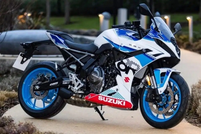 Suzuki gsx-8r khoác áo xe đua thập niên 90 bản nâng cấp nhẹ tiền nhưng đầy cảm xúc - 1