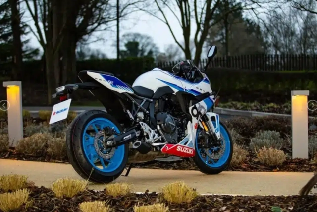 Suzuki gsx-8r khoác áo xe đua thập niên 90 bản nâng cấp nhẹ tiền nhưng đầy cảm xúc - 4
