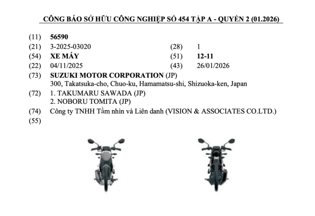 Suzuki satria pro 2026 bất ngờ đăng ký kiểu dáng tại việt nam ông vua underbone đang trở lại - 2