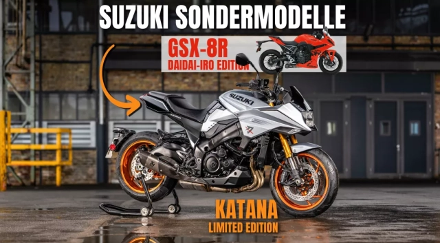 Suzuki tung katana bản giới hạn và gsx-8r daidai-iro 2026 - thêm màu độc thêm đồ chơi thêm cá tính - 1