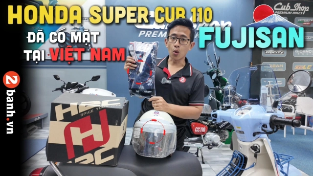 video đánh giá phiên bản đặc biệt honda super cub 110 fujisan edition vừa có mặt ở nước ta - 1