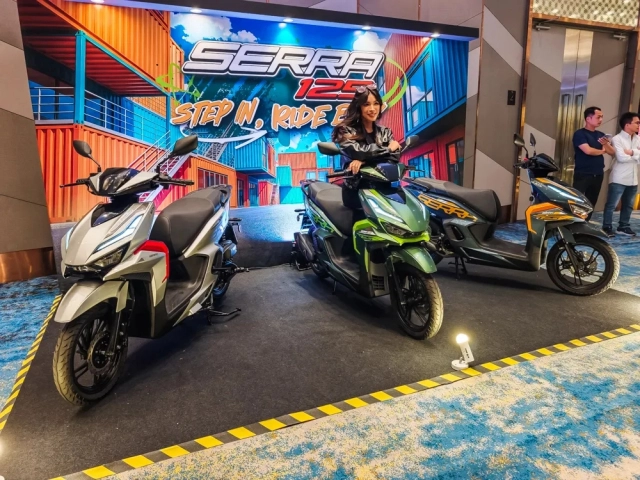 Xe ga thể thao aveta serra 125 2026 có gì để đấu lại honda vario 125 vốn quá quen mặt - 2