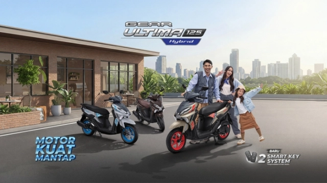 Yamaha tung gear ultima hybrid 2026 đổi diện mạo giữ chất thực dụng có giá ngang ngửa vision - 1