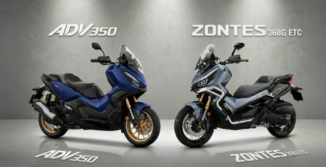 Zontes 368g etc vs honda adv350 2026 chọn công nghệ full option hay sự an tâm lâu dài - 1